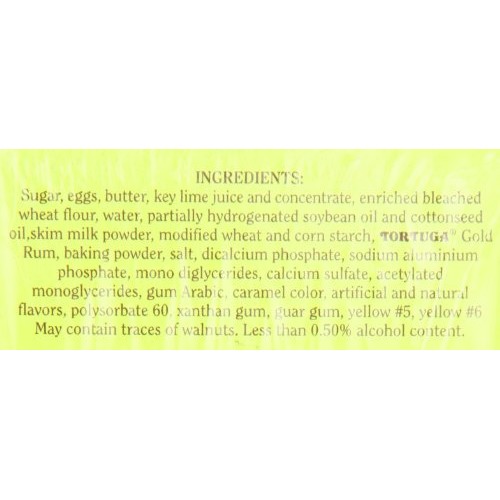 Tortuga “Taste Of Florida” Key Lime Rum Cake – 16Oz The Perfect