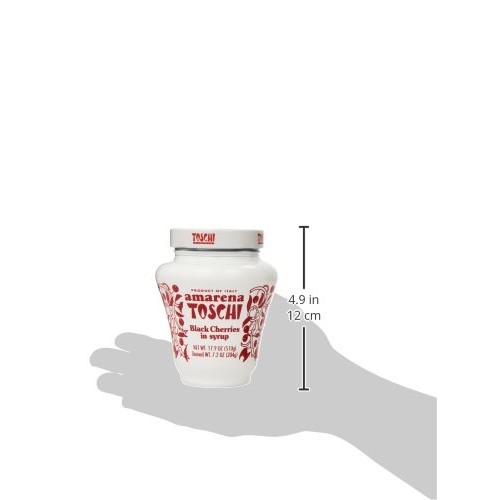 Amarena Toschi Italian Black Cherries In Syrup 17.9 Oz.