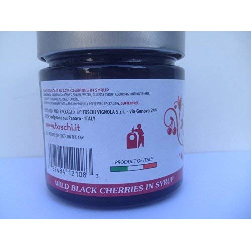 Amarena Cherries By Toschi - 10.6 Ounce 10.6 Ounce