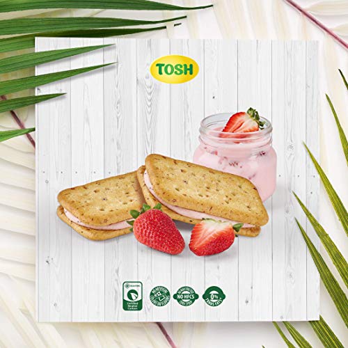 Tosh Yogurt &Amp; Strawberries Cream Cookies | No Artificial Flavors