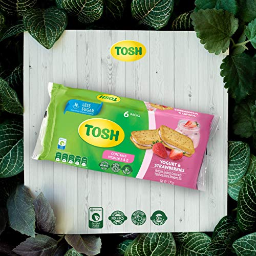 Tosh Yogurt &Amp; Strawberries Cream Cookies | No Artificial Flavors