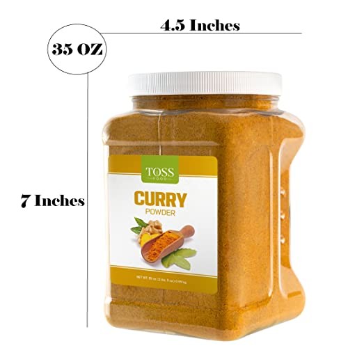 TOSS Curry Powder 35 OZ Easy To Pour