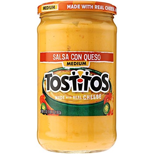 Tostitos Salsa Con Queso - Medium, 23 Ounce