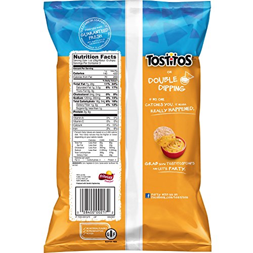 Tostitos Crispy Rounds Tortilla Chips, 3 Ounce Pack Of 28