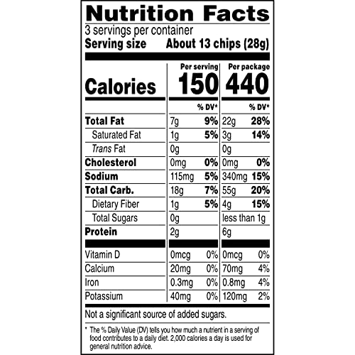 Tostitos Crispy Rounds Tortilla Chips, 3 Ounce Pack Of 28