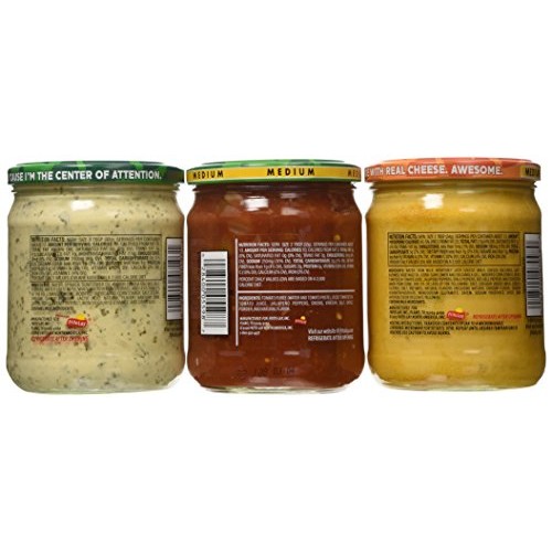 Tostitos Medium Assorted Salsas - Chunky Salsa, Sslsa Con Queso,