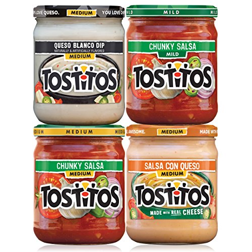Tostitos Salsa &Amp; Queso Dips Variety Pack, 4 Count Tostitos Salsa &Amp; Queso Dips Variety Pack, 4 Count