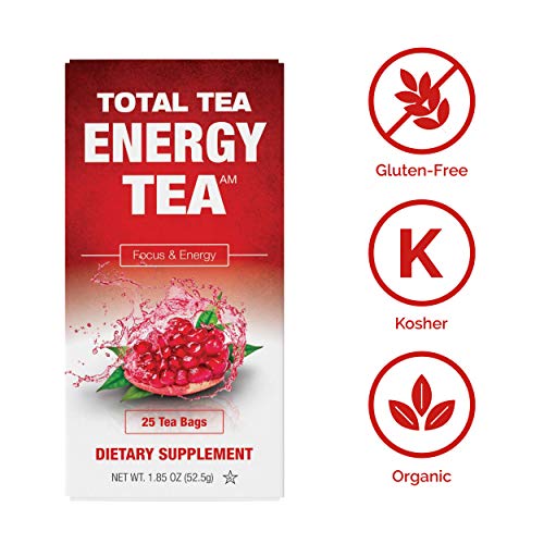 Total Tea Detox Energy Tea 2 | Guayusa Tea | 100% Natural | Bett