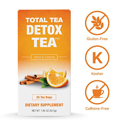 Total Tea Caffeine Free Detox Tea - All Natural - Slimming Herba