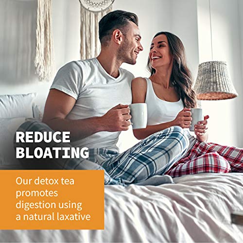 Total Tea Caffeine Free Detox Tea - All Natural - Slimming Herba