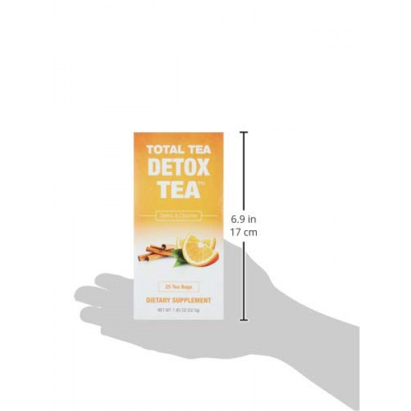 Total Tea Caffeine Free Detox Tea - All Natural - Slimming Herba...
