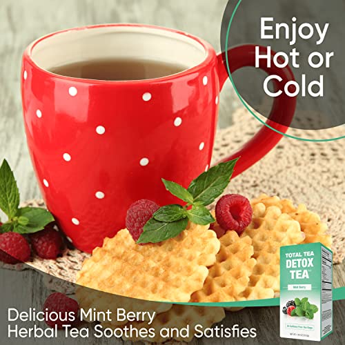 TotalTea Caffeine Free Detox Tea, Slimming Tea with Chamomile, G...