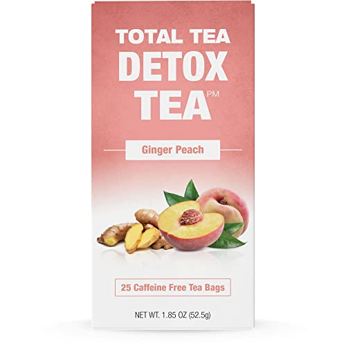 TotalTea Caffeine Free Detox Tea, Slimming Tea with Chamomile, G...