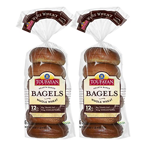 Toufayan Bakeries, Whole Wheat Bagels | 12g Protein | 7g Fiber |... Toufayan Bakeries, Whole Wheat Bagels | 12g Protein | 7g Fiber |...
