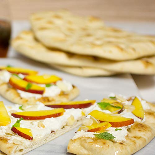 Toufayan Bakery, Garlic Naan Bread Flatbread, Traditional East I