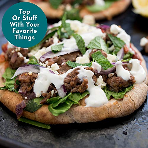 Toufayan Bakery, Sweet Onion Pita Bread For Sandwiches, Meats, S