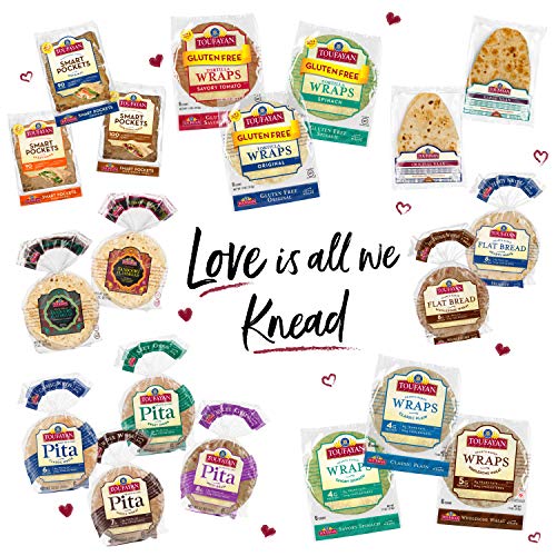 Toufayan Bakery, Sweet Onion Pita Bread For Sandwiches, Meats, S