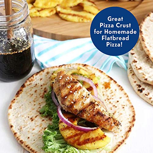 Toufayan Bakery, White Mediterranean Flat Bread For Gyros, Sandw