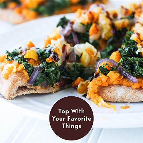 Toufayan Bakery, Whole Wheat Pita Bread For Sandwiches, Meats, S