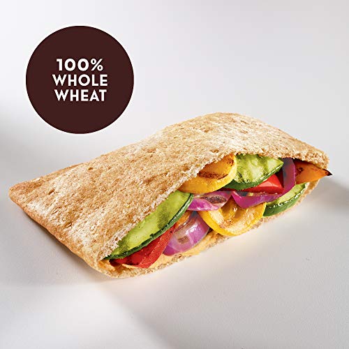 Toufayan Bakery, Whole Wheat Smart Pockets Pita Bread, Low Calor Toufayan Bakery, Whole Wheat Smart Pockets Pita Bread, Low Calor
