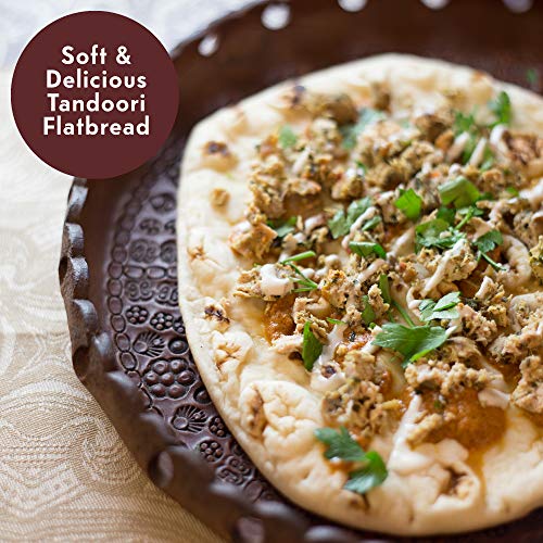 Toufayan Bakery, Whole Wheat Tandoori Indian Flatbread, All Natu