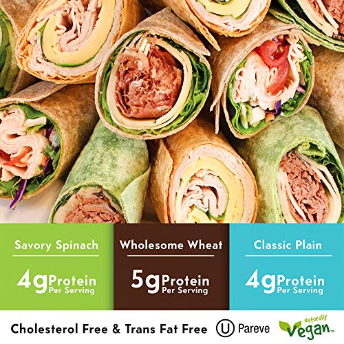 Toufayan Bakery, Whole Wheat Wraps For Sandwiches, Tortillas, Bu