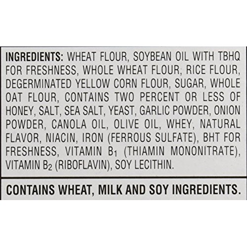 Keebler, Town House Flatbread Crisps, Crackers, Sea Salt And Oli