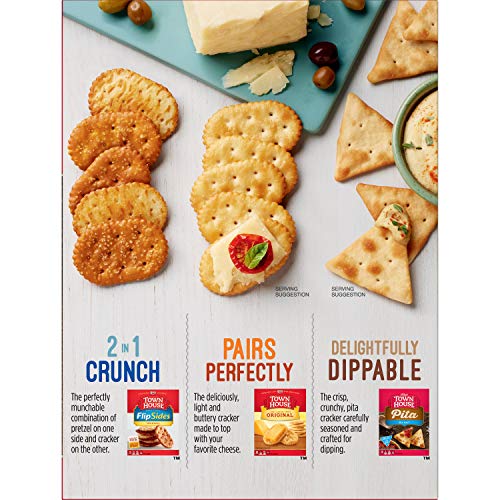 Keebler, Town House Pita, Crackers, Mediterranean Herb, 9.5 Oz