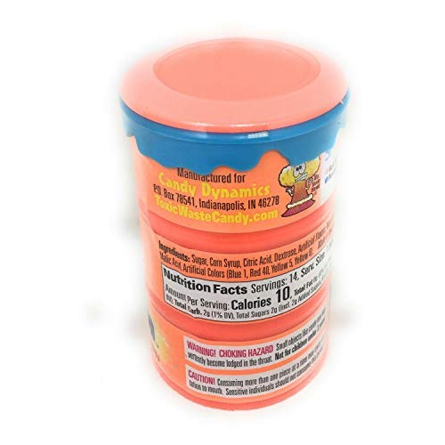 Toxic Waste Nuclear Fusion Sour Candy In 1.4 Ounce Drum