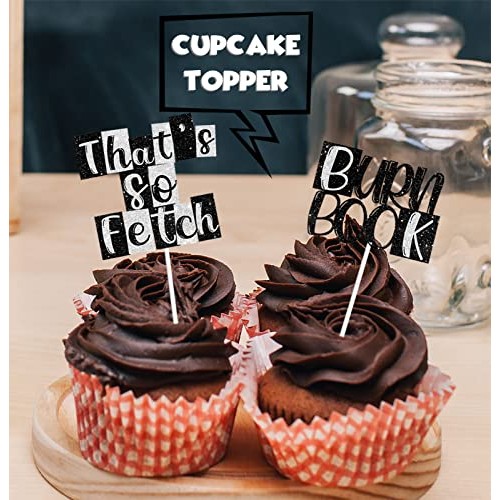 Dessert Cupcake Topper Lip Heart Bachelorette So Fetch Night Out...