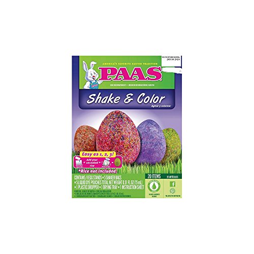 Paas Shake &Amp; Color Easter Egg Decorating Kit