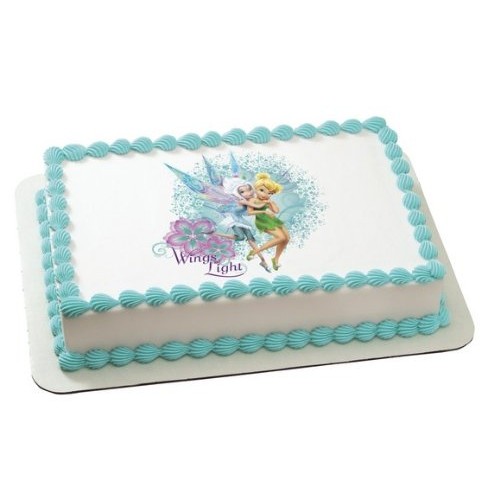 Tinkerbell &Amp; Periwinkle Wings Light Edible Image Frosting Sheet