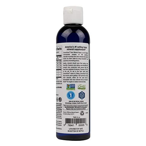 Trace Minerals Research - Concentrace Trace Mineral Drops, 8 Fl