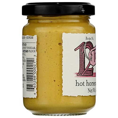 TRACKLEMENTS Hot Horseradish Mustard, 4.9 OZ