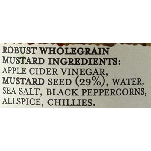 TRACKLEMENTS Whole Grain Mustard, 4.9 OZ