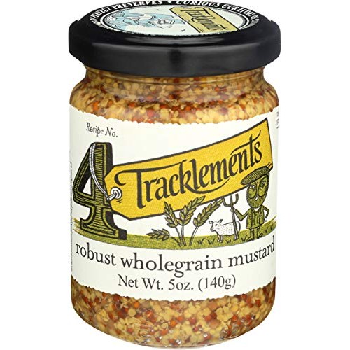 TRACKLEMENTS Whole Grain Mustard, 4.9 OZ
