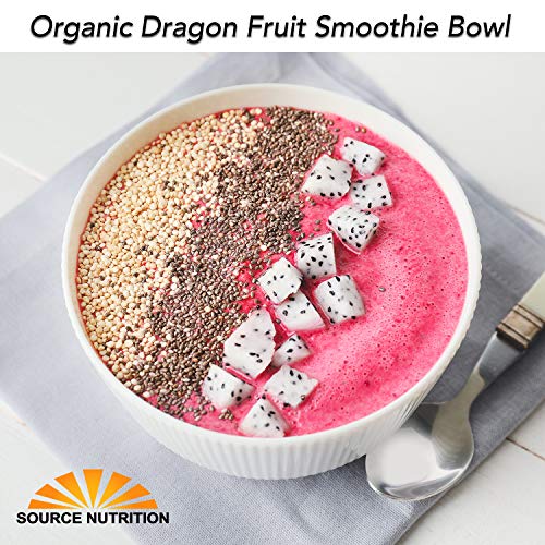 Usda Organic Dragon Fruit Powder, Freeze-Dried Pink Pitaya - Exo