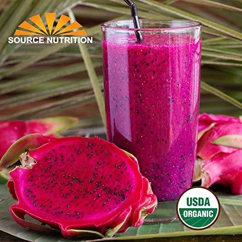 Usda Organic Dragon Fruit Powder, Freeze-Dried Pink Pitaya - Exo