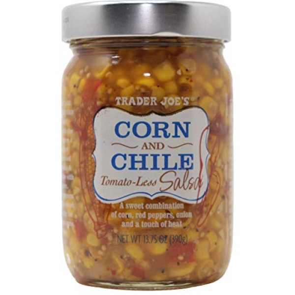 Trader Joes Corn And Chile Tomato-Less Salsa And Cowboy Caviar B