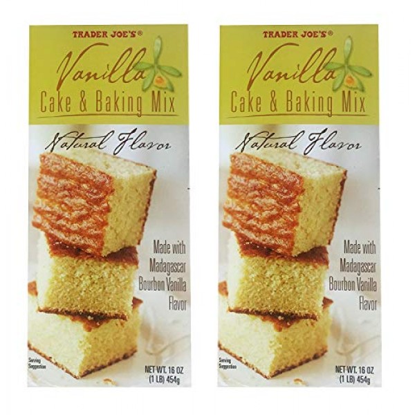 Trader Joes Vanilla Cake &Amp; Baking Mix Pack Of 2, Set Of 2