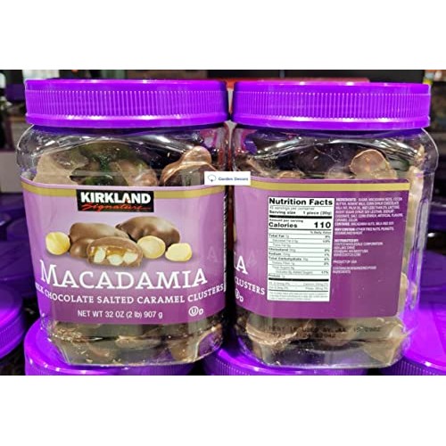 Traderb Kirkland Signature Macadamia Milk Chocolate Salted Caram