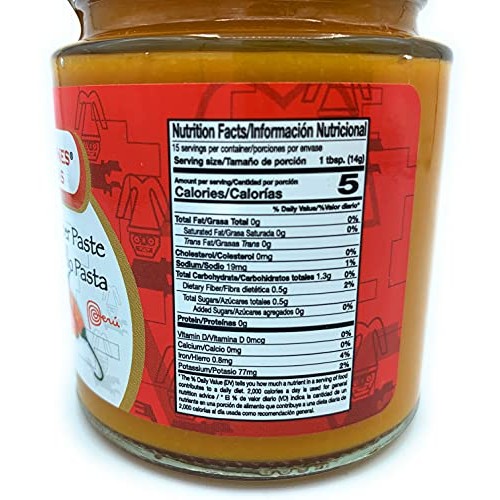 Tradiciones Andinas Aji Amarillo paste - Yellow chili paste 7.5 ...