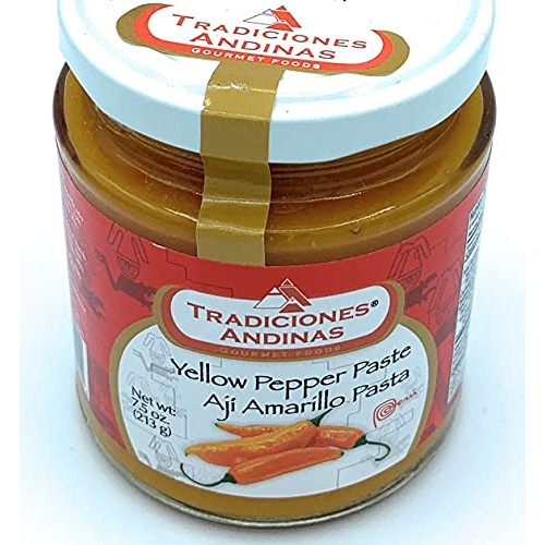 Tradiciones Andinas Aji Amarillo paste - Yellow chili paste 7.5 ...