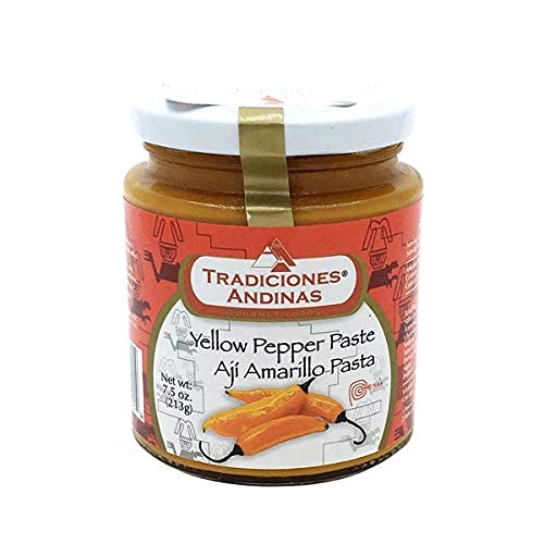 Tradiciones Andinas Aji Amarillo paste - Yellow chili paste 7.5 ...