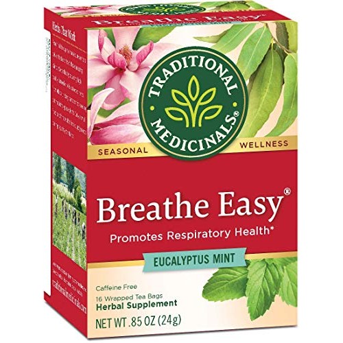 Tradional Medicinals Breathe Easy Tea 16 Bags .85Oz