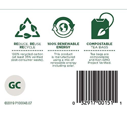 Traditional Medicinal Organic Ginger with Chamomile Tea - 16 Bags