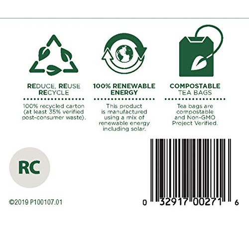 Traditional Medicinals Organic Red Clover Herbal Tea, 16 Tea Bag