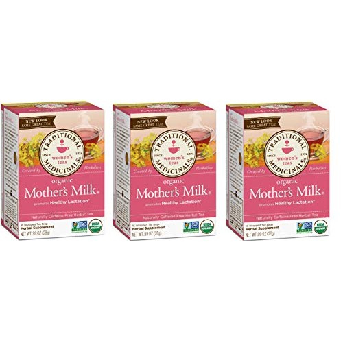 Traditional Medicinals Teas Organic Mothers Milk Tea Bags, 16 C
