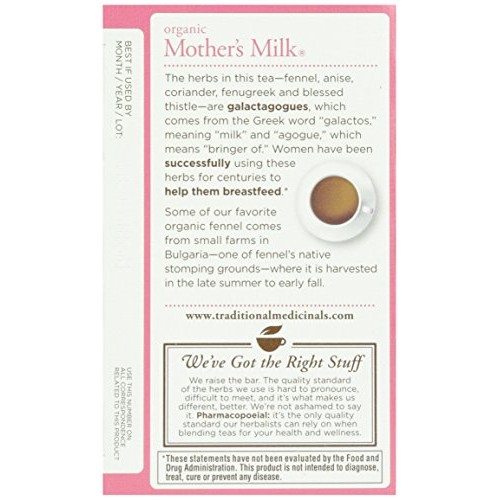 Traditional Medicinals, Mothers Milk, 16 Ct
