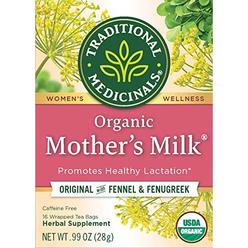 Traditional Medicinals Mothers Milk Herb Teas 16 Bag Pack Of 5